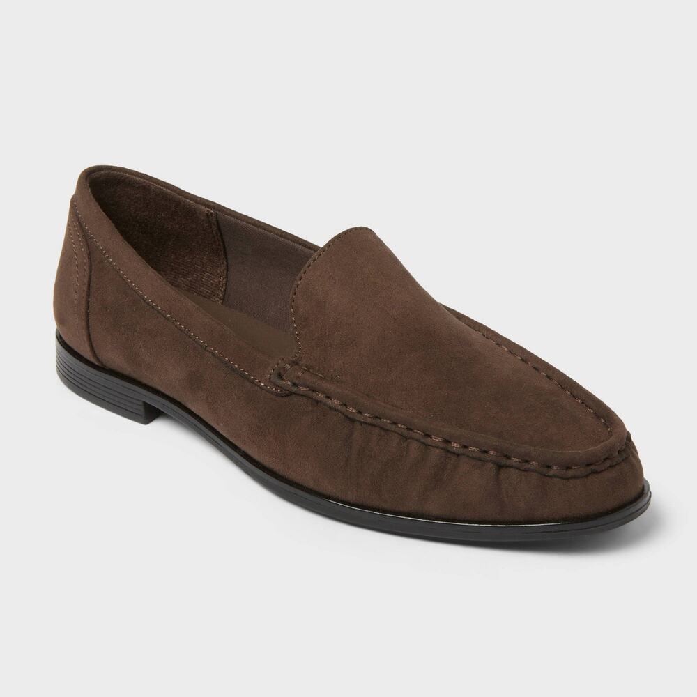 A New Day Womens James Rouched Loafers - Brown 8 NWT